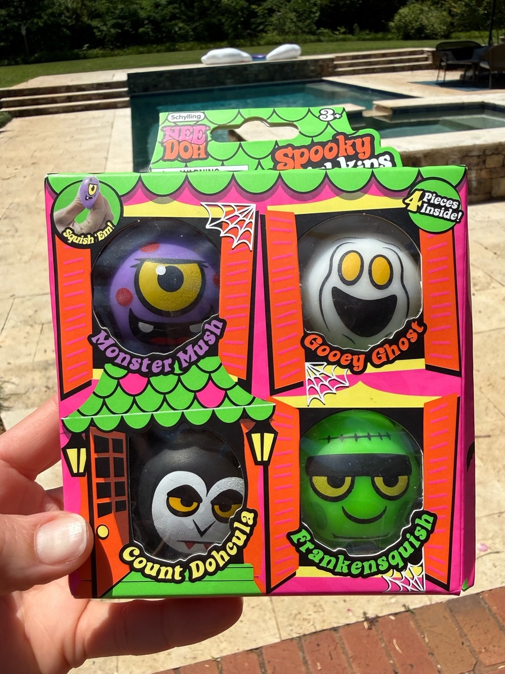 Schylling NeeDoh Spooky Squishkins Halloween Stretch Toys - Halloween 2023